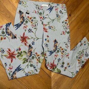 Peck and Peck pull on pants bird print size 12